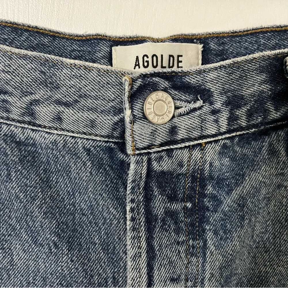 AGOLDE 90's Pinch Waist High Rise Straight in Backdrop Size 31